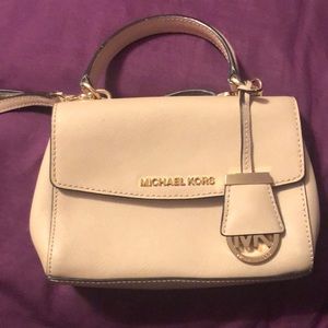 Ava Extra-Small Saffiano Leather Crossbody